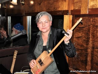 Entertained by Anna Scionti on Blues Train