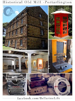 Historical oil mill photos in Portarlington artefacts and buildings
