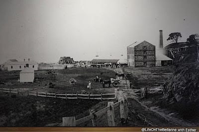 Historical 1857 photo of Portarlington mill
