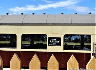 Blues Train outside window